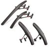 2Pcs Bicycle Fender Adjustable Lightweight Universal MTB Mountain Road Bike Front Rear Mud Splash Guard Mudflap Bike Accessories