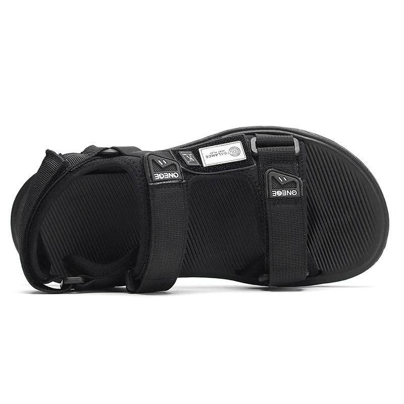 Men's Sandals 2025 Youth Men's Buckle Driving Outdoor Beach Shoes Lightweight Youth Trend