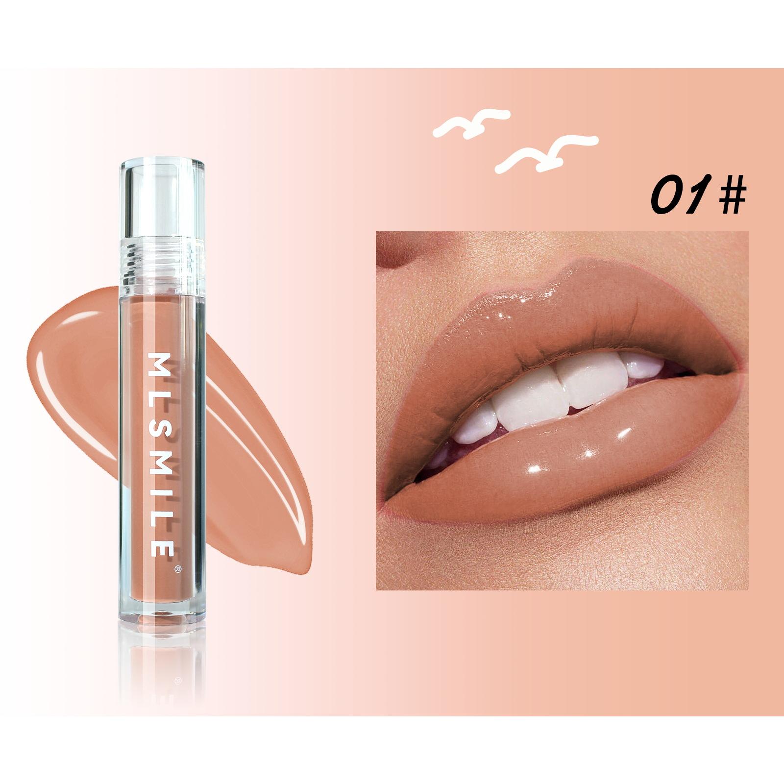 

6 цветов, зеркальное стекло, глазурь для губ, долговечное увлажняющее средство для губ, медовое масло для губ, высокопигментированная жидкая помада 1#