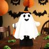Halloween Stehender Geist Plüschtier Puppe Ornament 17,3 Zoll Ausziehbar Halloween Gruseliger Geist Plüschfigur Skulptur Dekor