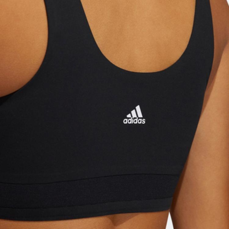 adidas Sleeveless Sports Shirts Women's Black Other GL0609