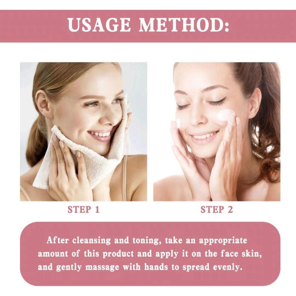 Gentle and Non-irritating, the Brightening Anti-Wrinkle Cream Smooths Wrinkles, Fades Fine Lines, and Leaves Skin Soft and Refined