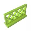 50pcs Bricks Fence 1 X 4 X 2 Compatible with 3185 Pieces of Children's Toys Assembles Building Blocks Technical