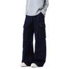 American High Street Jeans Men'S Autumn Trendy Brand Ins Loose Wide Leg Straight Leg Pants Micro Flared Pants