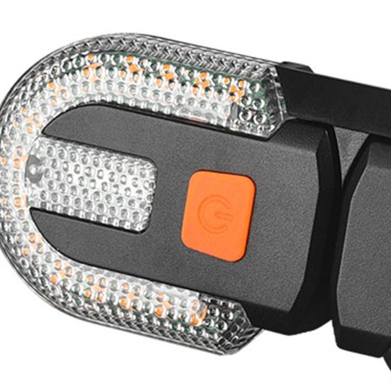 1 Set Fahrrad-Rücklicht USB-wiederaufladbar Wasserdicht Lange Lebensdauer Einfache Montage Schnell
