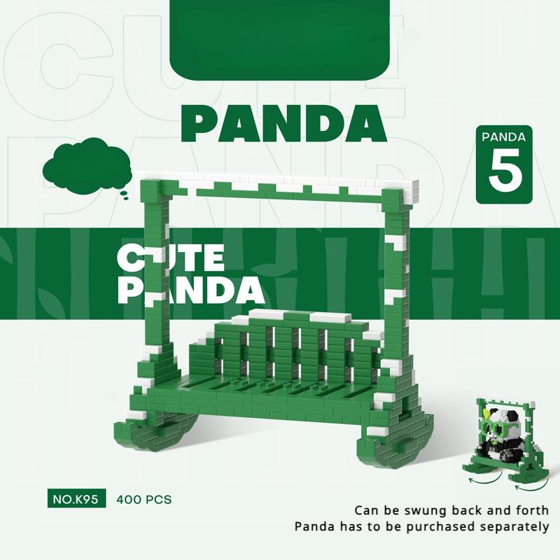 

Детские строительные блоки Panda Toys Good Guy Without Box（one panda）