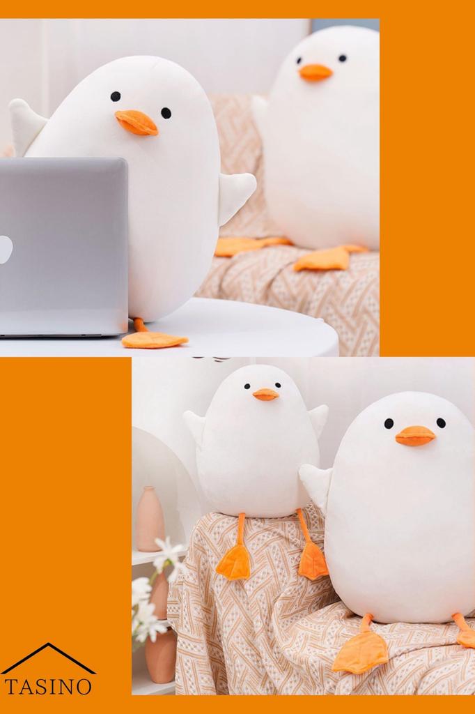 35cm plush duck cushion Cute, soft,