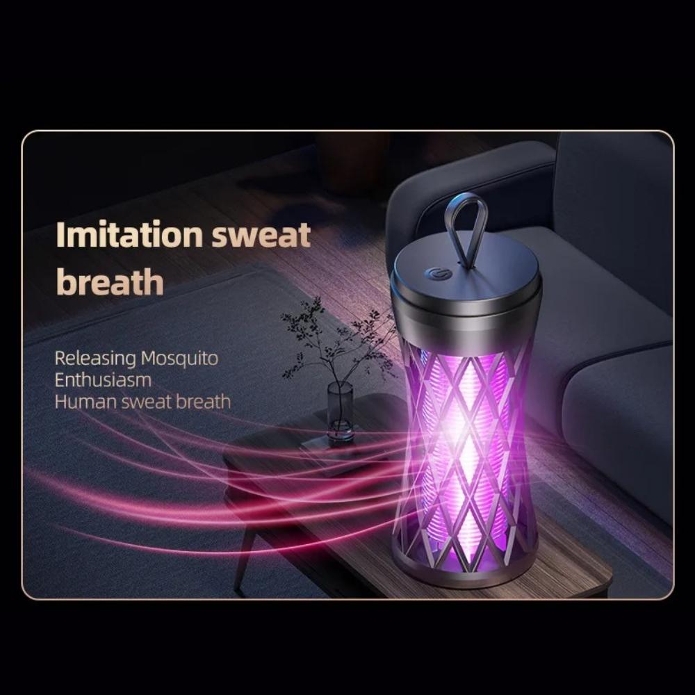 Electric Shock Mosquito Killer Lamp Outdoor Atmosphere Light Mosquito Repellent Safe Efficient Home Mosquito Zapper Household