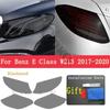 For Mercedes Benz E Class W213 C238 S213 A238 E63 AMG Car Headlight Tint Black Protective Film Taillight Transparent TPU Sticker