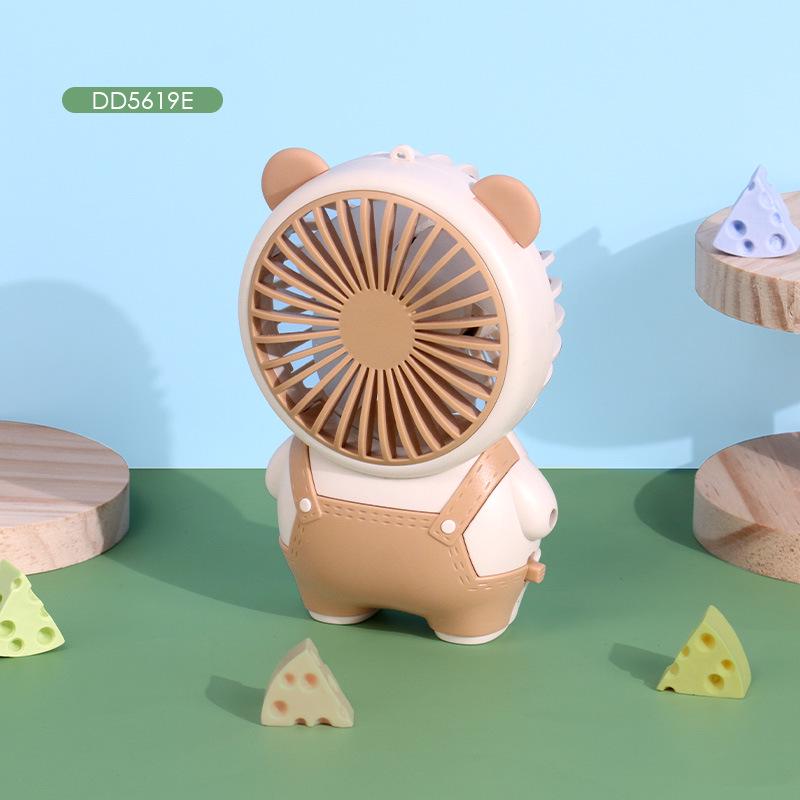 Portable Rechargeable Cartoon Handheld Fan for Students and Children