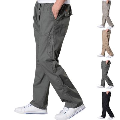 Cargo Pants For Men Baggy,Men's Parachute Cargo Pants Lightweight Pants Drawstring Loose Fit Hiking Casual Pants
