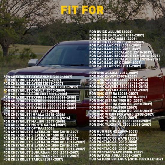 4pcs OEM TPMS Tire Pressure Monitoring Sensors For Chevy GMC 13586335/13598771