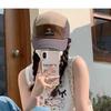 American Street Retro Color Matching Five-piece Summer Outdoor Sun Hat Sunscreen Baseball Cap Cap