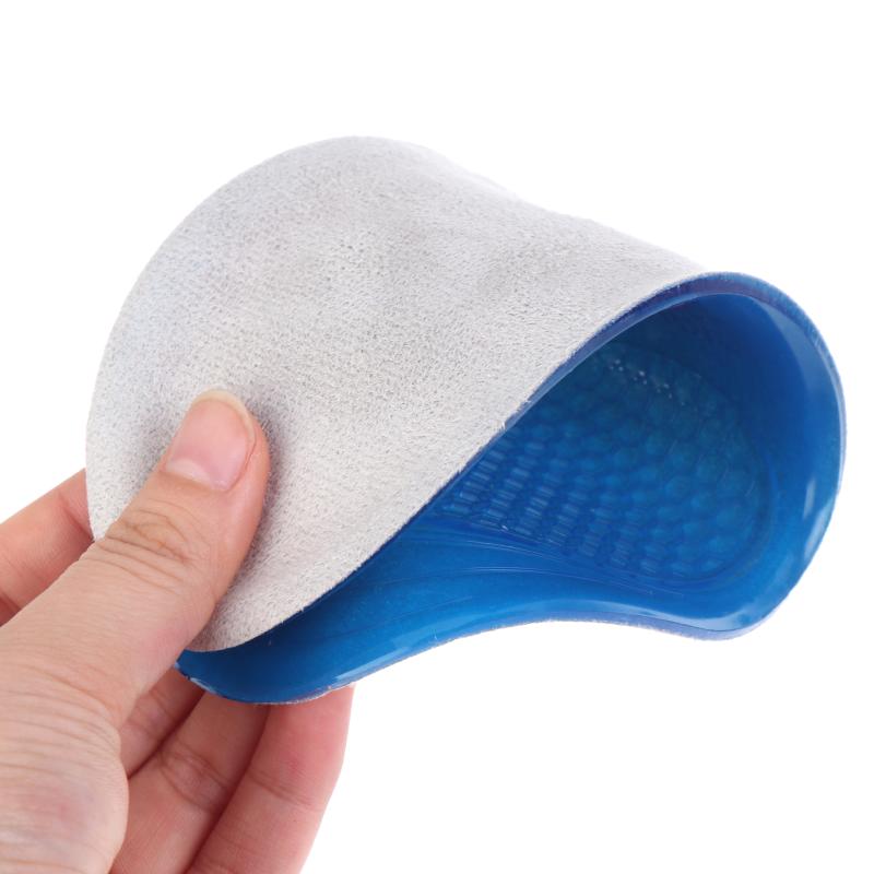 1 Paar Orthopädische Einlegesohlen Für Schuhe Fußgewölbestütze Silikon-Gel-Einlegesohle Rutschfeste Schuhpolster Plantarfasziitis-Einsätze