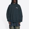 Balenciaga Sweatshirt Loose Fit Unisex Black 620973TKVI99034