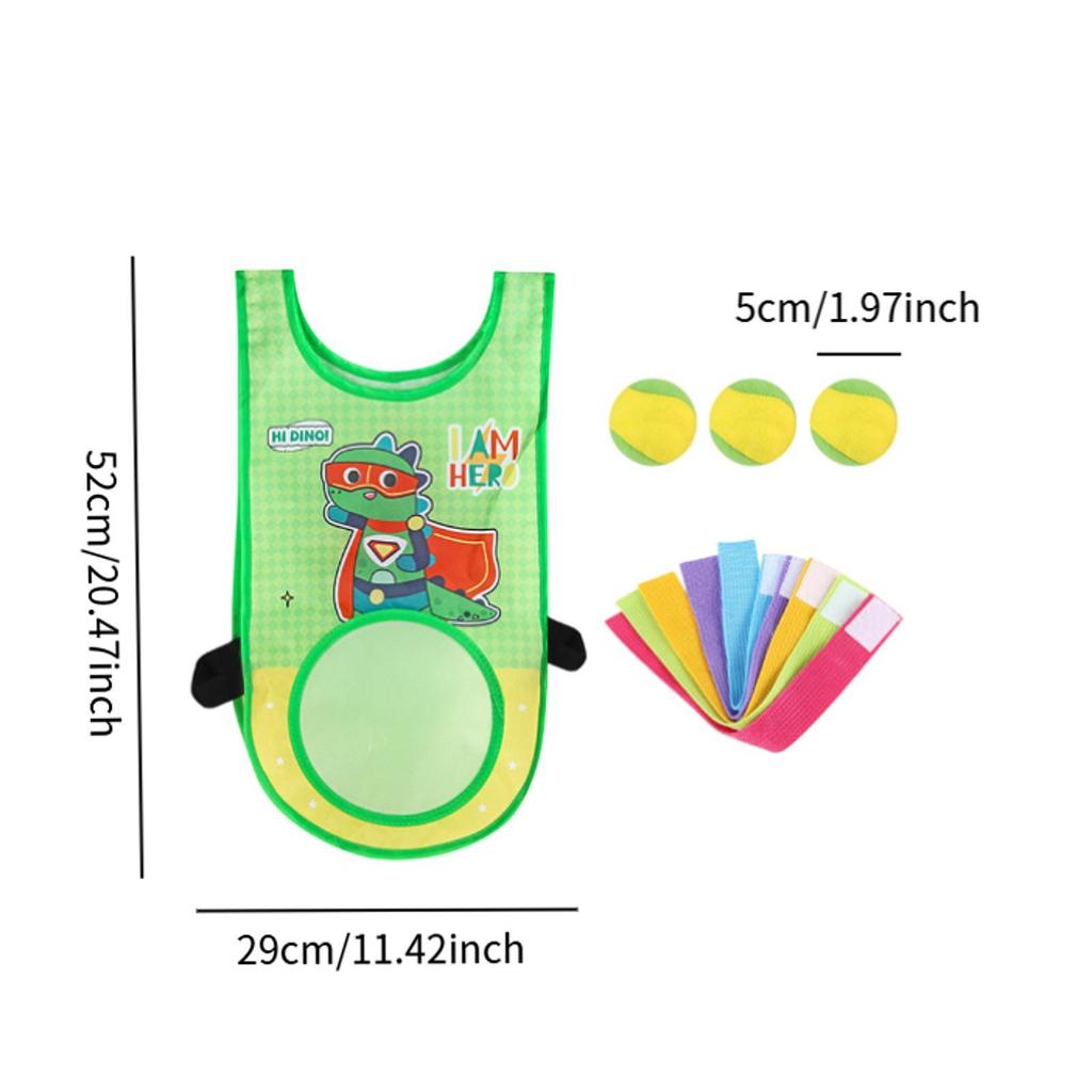 Dodgeball Game 3 Sticky Ball Toy Activity Equipment for Indoor Outdoor Beach