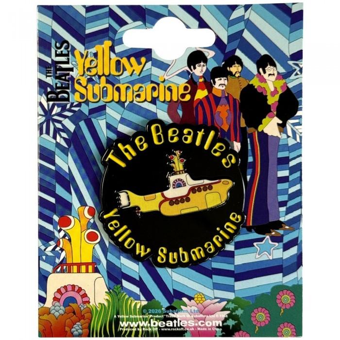 The Beatles Submarine Pin Spinning Badge