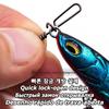 50pcs Pack Quick Change Design Coastlock Snap Quick Change Lure Clip  Bass Fishing