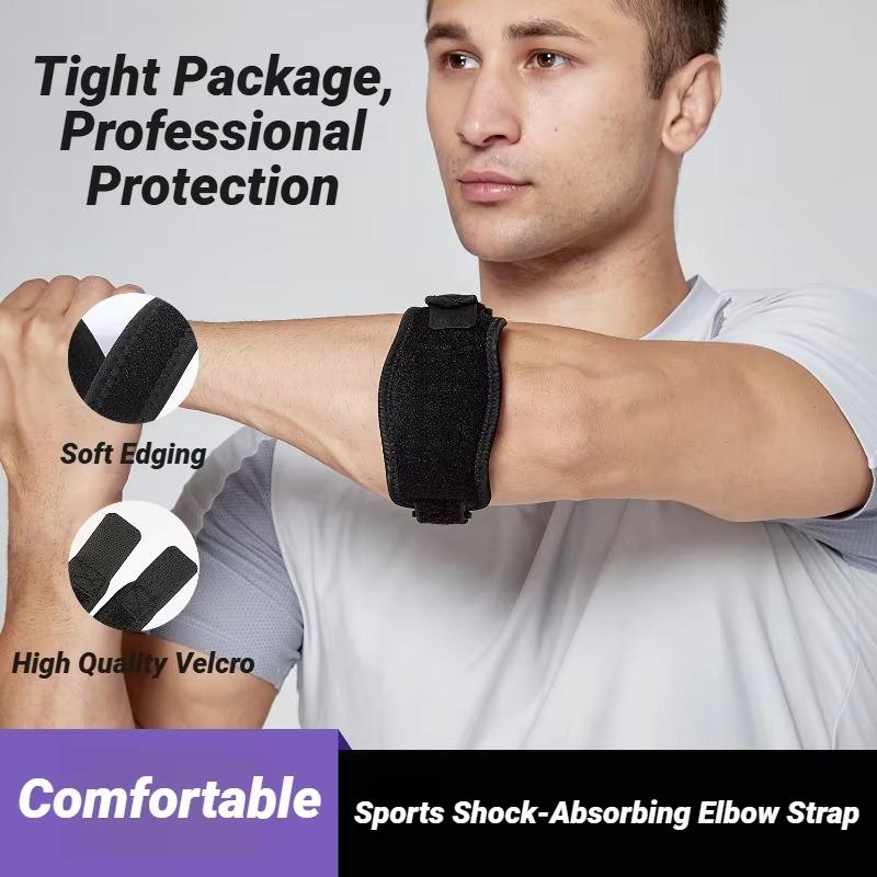 1Pcs Unisex Fitness Tool Sports Adjustable Elbow Brace Compression Arm Support For Tennis Golf Basketball Volleyball