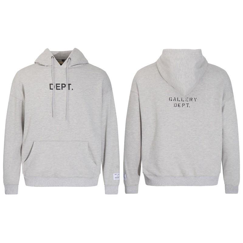 Graffiti Letter Print Hooded Sweatshirt Jacket Men Loose Fit Streetwear Long Sleeve Cotton Pullover