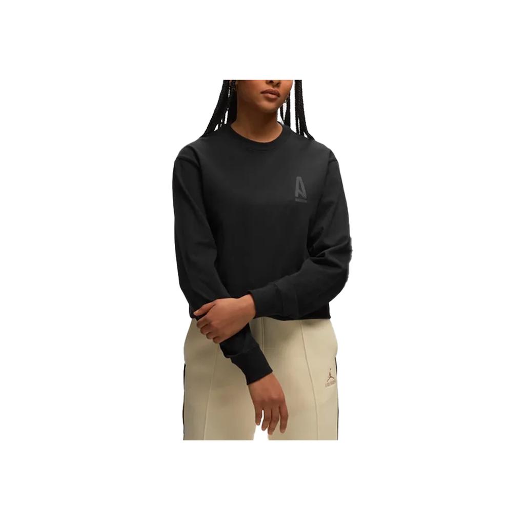 Jordan X A Ma Maniere L/S T-Shirt (Asia Sizing) Black Unisex Streetwear DX5650-010