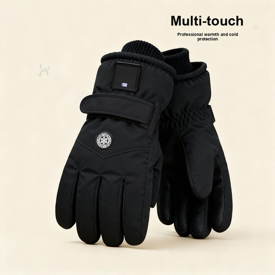 Electric Heating Gloves Heat Charging Warm USB Gloves Cycling Men Women Winter Smart Graphite Warmers