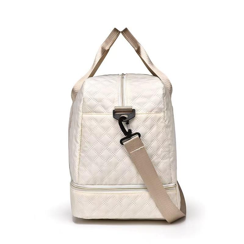 Deluxe Large Capacity Duffel Bag - Multi-functional Shoulder and Crossbody Tote Bag with Wet and Dry Pockets,Dual Side Pockets for Travelling