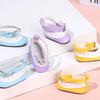 4.5cm Length 4.5cm Length Doll Shoes DIY 1/6 Scale Mini Sneakers Bright Leather Shoes  Girl Gift