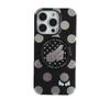 Stylish Polka Dot Rotating Stand Case for iPhone 17 Pro Max and Apple 16