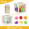 7pcs Infant Fruit Sensory Boxes for Baby Development Educational Toys Box
