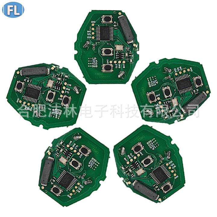 BMW CAS2 Remote Control Board - 3 Button 46 Chip 315MHz Shank Key