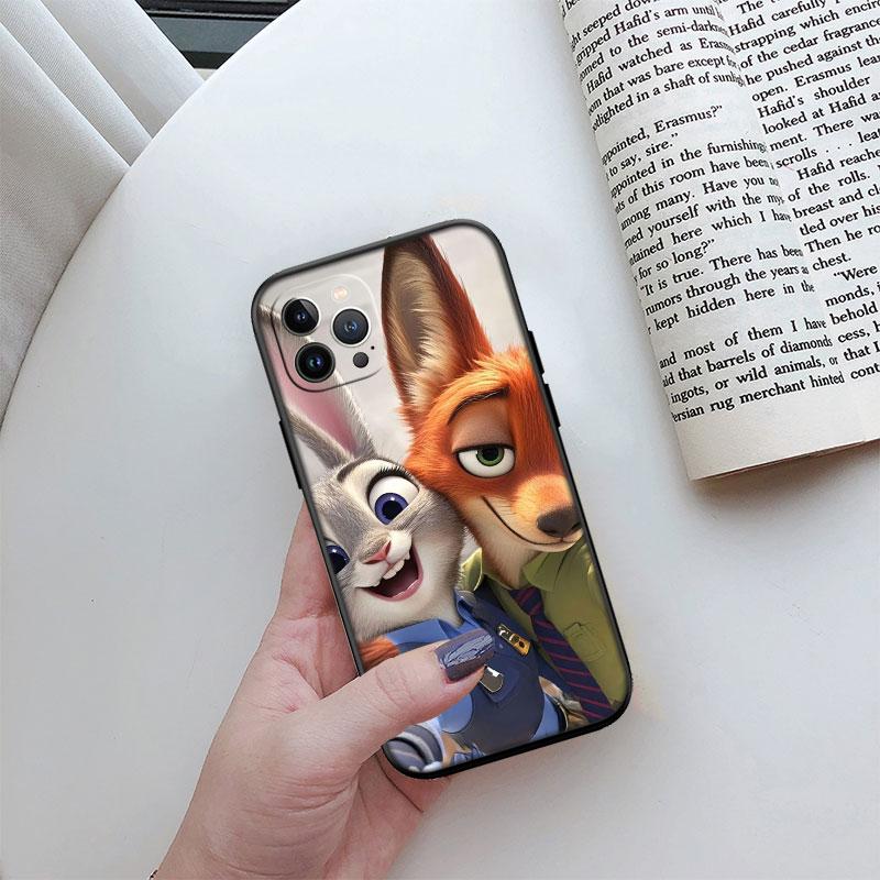 Zootopia Disney Phone Case for Motorola Moto Edge 60 60s 70 G86 G56 G54 E14 G04S G45 G54 G64 Pro Power Neo Fusion