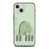 Funny Cute Cartoon Dinosaur Phone Case for iPhone 16 15 14 13 12 Pro Max 11 Pro Max 7 8 Plus XS XR Shockproof Silicon Soft Shell