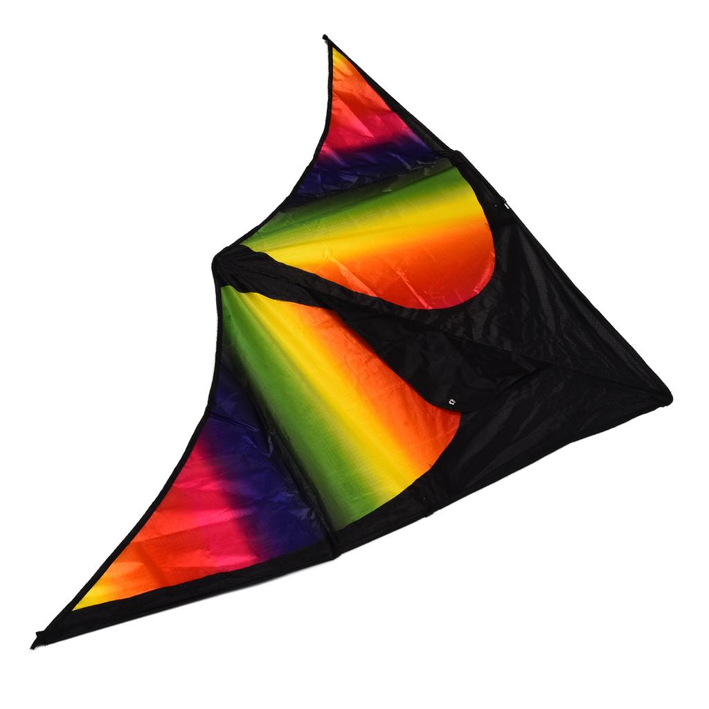 Triangle Kite with Line Board Outdoor Fun Game Sports Activities Long Tail Flying Toys