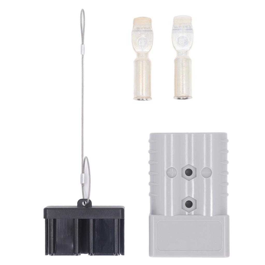 Bateriový rychlospojka 2 0 AWG Elektrická vysokozdvižná vidlice Nabíjecí zástrčka s PC krytem 350A 600V