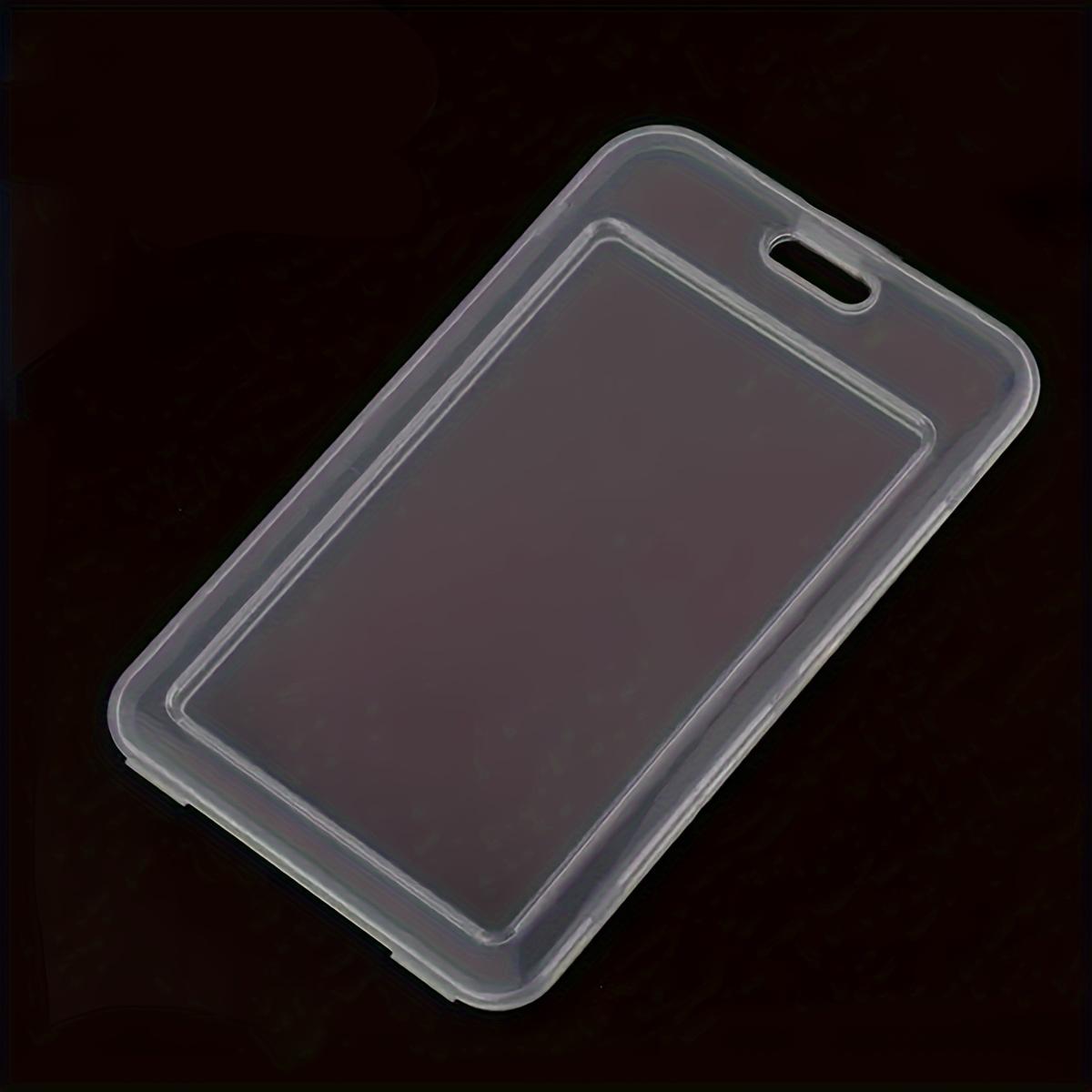 DIY Hard Plastic Cover for Student Meal Card Bus Pass Children s School ID Card Customizable ID Card Sleeve