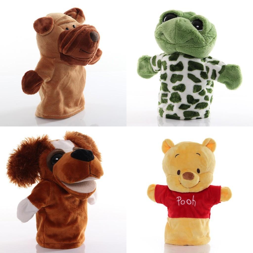 Soft And Cuddly Animal Hand Puppet Doll Perfect For Role-playing And Storytelling 25cm Height