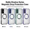 Battle Shadow Series Armor Phone Case for TECNO SPARK 8P Shockproof Anti‑Drop Protective Cover