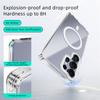 For Magsafe Magnetic Phone Case for Samsung Galaxy S25 Edge S25 Ultra S25 Plus A07 A17 Shockproof Transparent Hard Cover Soft