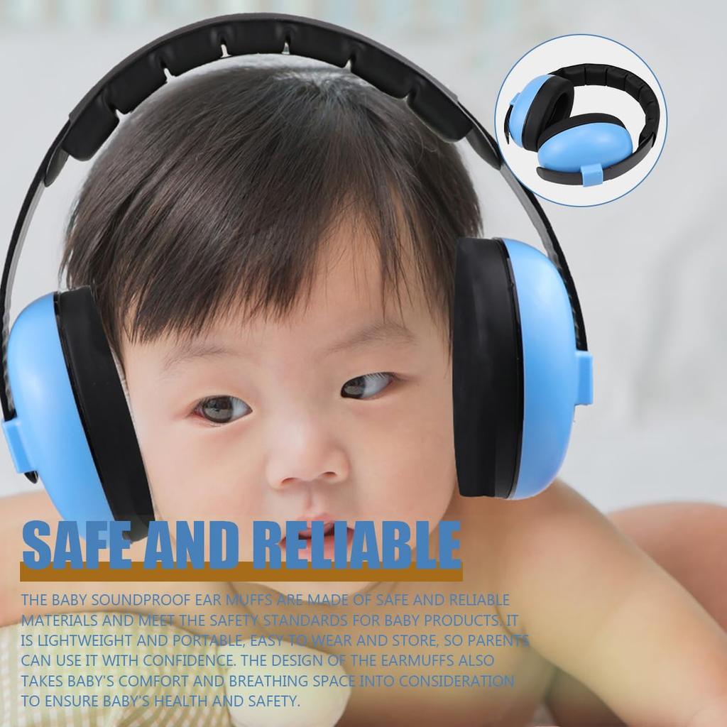 Baby Earmuff Sound Cancelling Headphone Noise Reduction Earphone Ear Protection for Sleeping Outdoor Airplane Concert