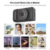 5K Digital Camera 80MP Auto Focus Stabilization 180 Degree Flip Screen Portable Camera 16x Zoom Vlog Travel Camera