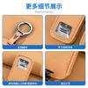 For Zeekr 9X Remote Control Car Key Cover Bag High-grade Buckle Protective Case Keychain Interior Accessories
