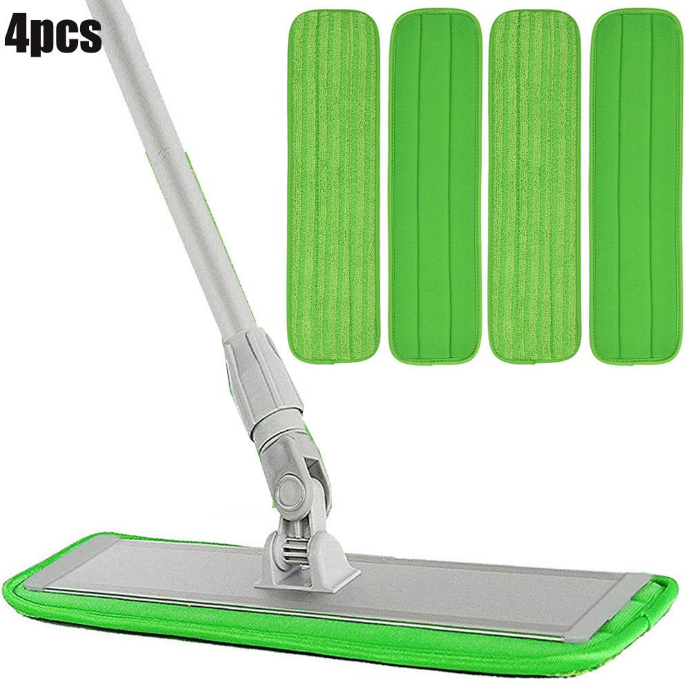 Convenient and Efficient Microfiber Mop Head Replacement Perfect for Wood Vinyl and Tile Floors 18 Inch Compatible