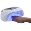 75W UV LED Nail Lamp White Light Nails Gels Manicure Machine with Timer Button Nail Dryer