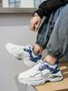 Men'S Breathable Sports Running Shoes  New Style Dad Casual Thick Bottom Heightening Mesh Surface Trendy Student Sneakers