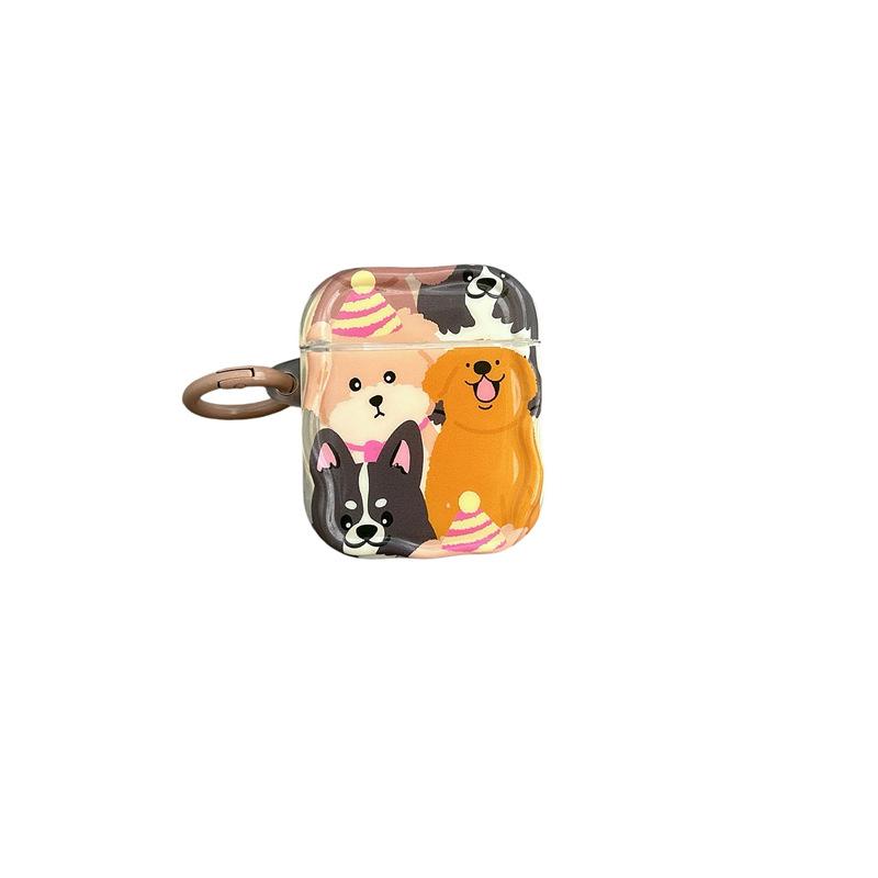 Full Screen Dog Suitable for Airpods4 Apple Bluetooth Wireless 2/3 Generation Pro2 Earphone Cover Cute Creative Niche