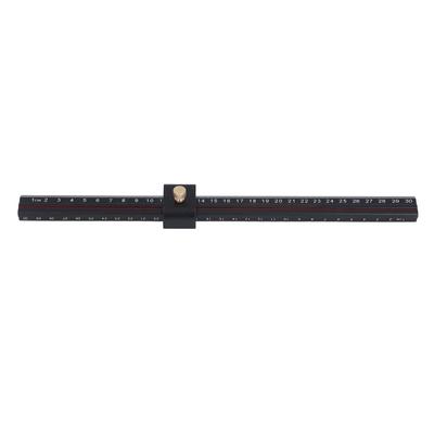 Clear Accurate Scales Sliding Ruler Adjustable Angle T Square Ruler L Shaped Ruler  For Carpenter
