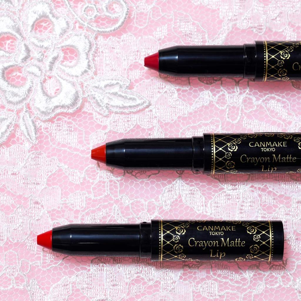 Canmake Crayon Lip 03 Queen Red 2g