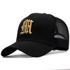 New Hat Men'S Summer Thin High Top Baseball Cap Tide Big Head Fence Mesh Breathable Cap Sunscreen Sun Hat