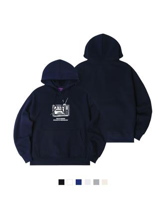 N/H Television Oversized Fleece Hoodie (Soh4-4Nh1249)